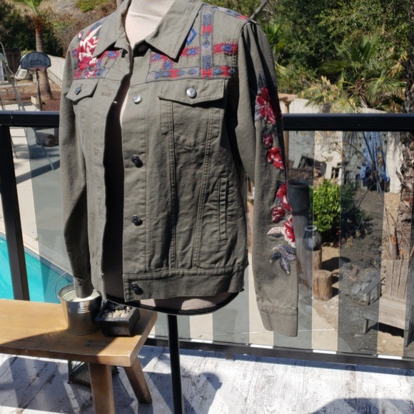 Johnny Was Jackets & Blazers - Nwt Johnny Was embroidered Jacket size S